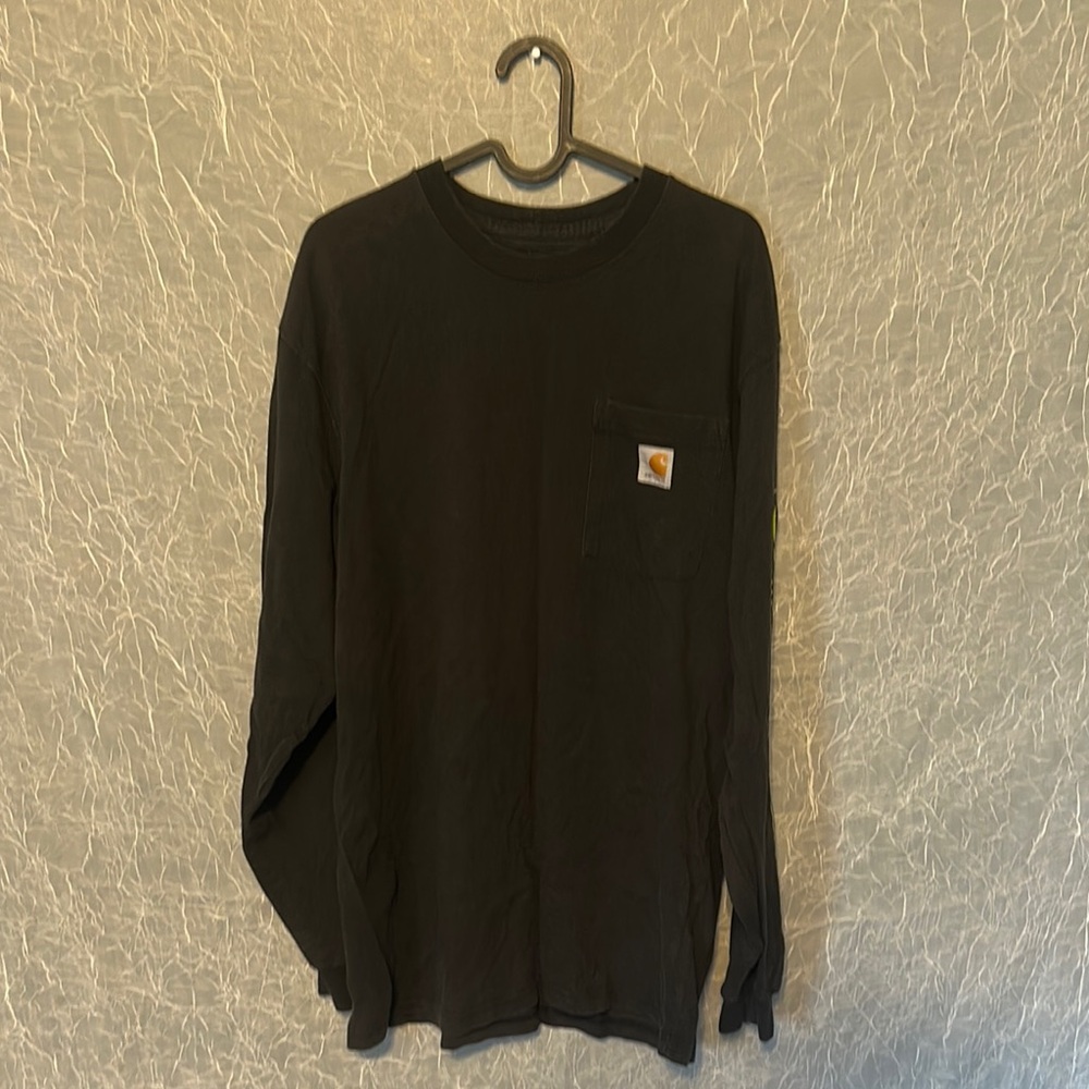 Carhartt Men's Black Long Sleeve Shirt